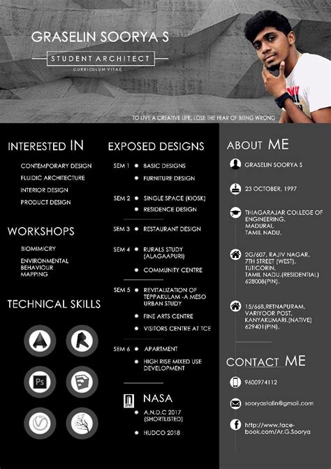 Architecture student resume #greekArchitecture | Architect resume, Architecture resume ...