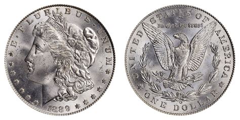 1889 O Morgan Silver Dollars: Value and Prices