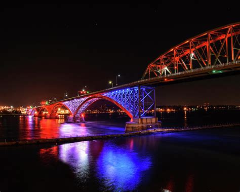 Peace Bridge Photograph by Richard Ward - Fine Art America