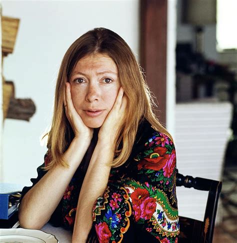 Portrait Of Joan Didion #1 by Henry Clarke