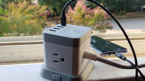 Review: BESTEK Cube Power Strip with 3 Outlets and USB-C Port