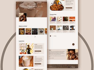 Personal Blog Website designs, themes, templates and downloadable graphic elements on Dribbble