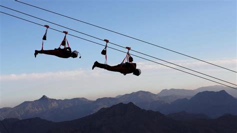 Zip Lines in UAE - Dubai Marina & Ras Al Khaimah – Desert Safari Dubai