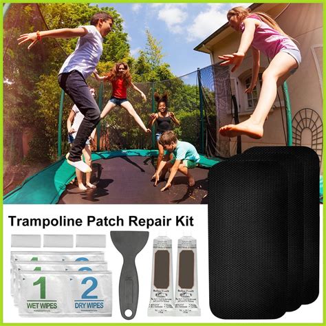 Trampoline Mat Repair Kit Trampoline Repair Kit Portable Rectangular ...