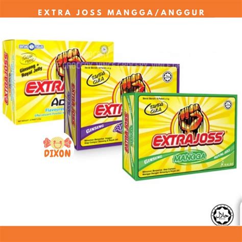 Extra Joss Energy Drink Active | Minuman Tenaga Extra Joss | Shopee ...