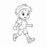 Coloring Jog Clipart Olympic Runner Pages Printable Kids Olympics Run  sketch template