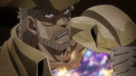 File:Joseph protects himself with the Ripple Anime.png - JoJo's Bizarre Encyclopedia | JoJo Wiki