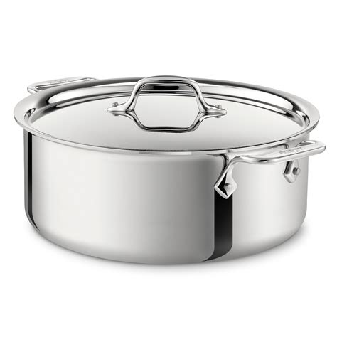 All-Clad Stainless Steel Stock Pot with Lid & Reviews | Wayfair