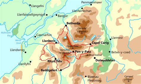 Snowdon Round Mountain Route — Contours Walking Holidays