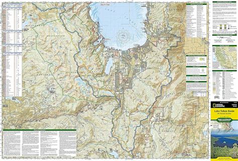 Lake Tahoe Basin Hiking Biking Trail Map | lupon.gov.ph