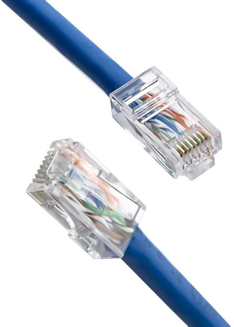 Cat6 RJ45 Ends, CableCreation Cat6 Connector, Cat6 / Cat5e RJ45 ...