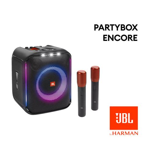 Harman JBL Partybox Encore - 100W Powerful Sound, Built-in Dynamic Light Show, with Digital ...