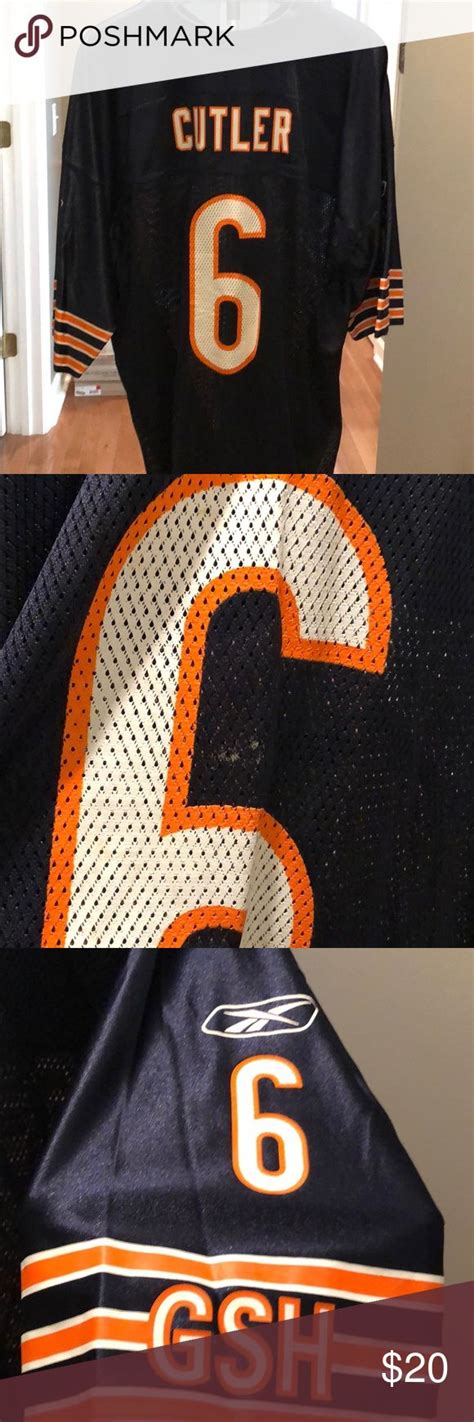 Jay Cutler Jersey Chicago Bears Jay Cutler #6 Jersey. Couple sole on ...