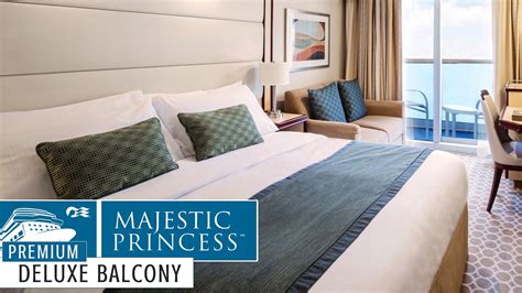 Premium Deluxe Balcony Stateroom | Majestic Princess Room Tour & Review 4K | Princess Cruises ...