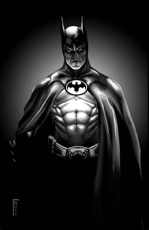 ArtStation - Michael Keaton Batman