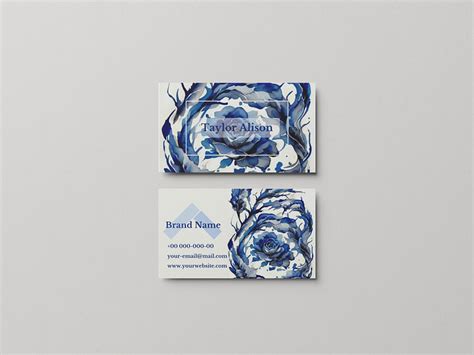 Professional business card templates - Canva templates by Susu on Dribbble