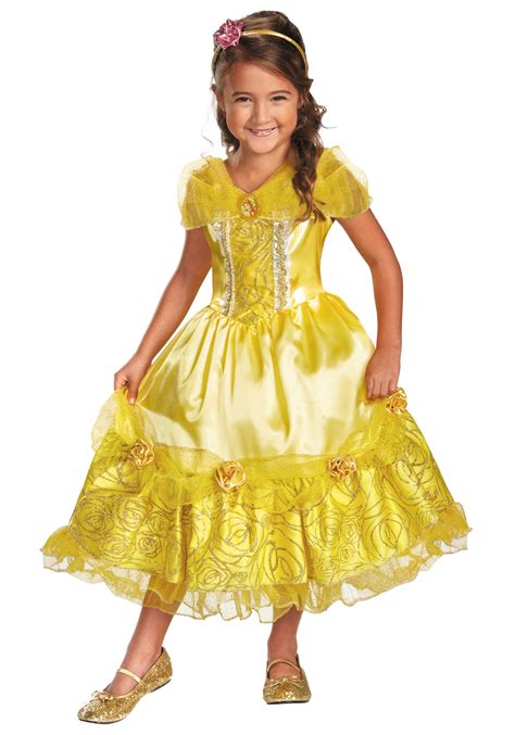 Girls Belle Sparkle Deluxe Costume