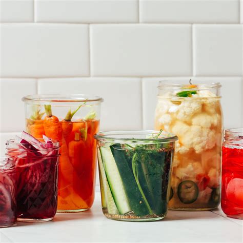 How to Make Quick Pickled Vegetables: Guide & Recipes - Minimalist Baker Recipes