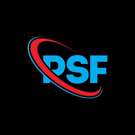 logotipo psf. carta psf. diseño de logotipo de letra psf. logotipo de ...