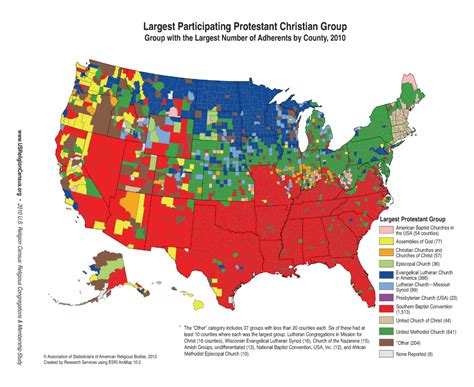 Largest Participating Protestant Christian Group in the United States ...