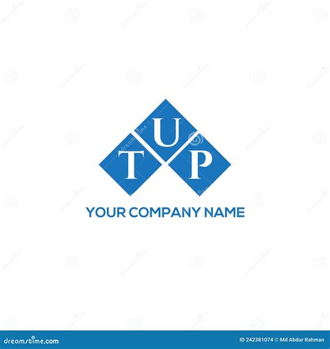 TUP Letter Logo Design on White Background. TUP Creative Initials Letter Logo Concept Stock ...