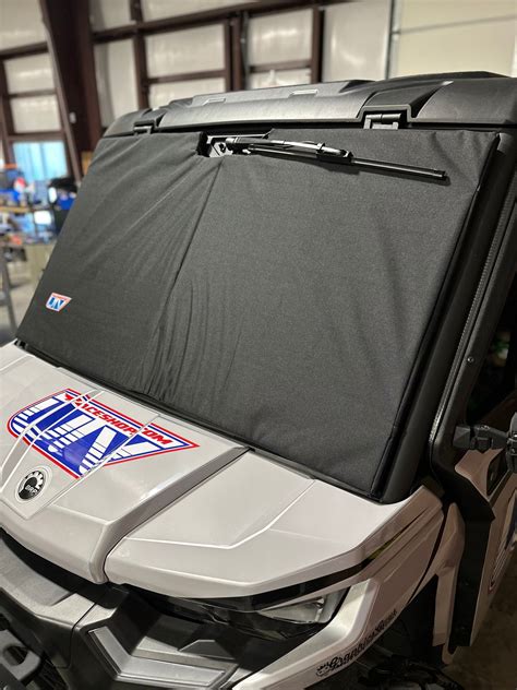 Can Am Defender Padded Windshield Protection Cover – UTVRaceShop.Com