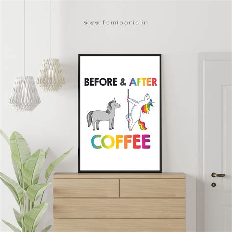 Before and After Coffee – FEMTOARTS