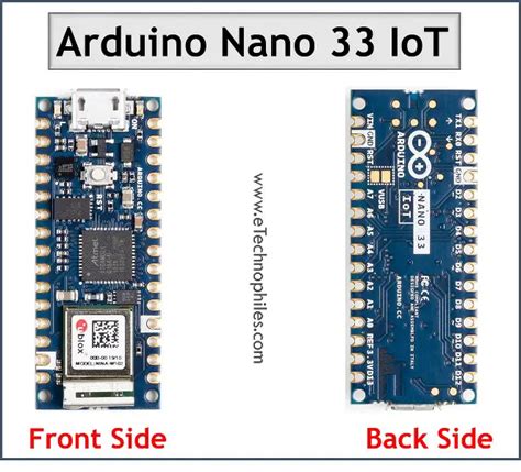 Arduino Nano 33 IoT Pinout & Specs Guide