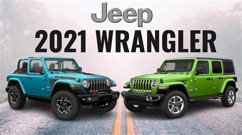 2021 Jeep Wrangler Sahara VS. Rubicon VS. Sport - Which Do You Buy ...