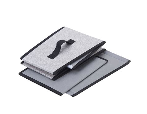 DECOMOMO's Foldable Fabric Trapezoid Storage Bin | Removable Dividers