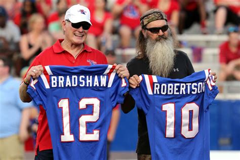 Louisiana Tech honors former quarterbacks Terry Bradshaw and Phil Robertson - SBNation.com