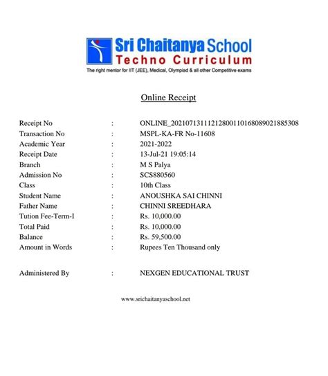 Sri Chaitanya Techno School Complaints & Reviews | Page 8