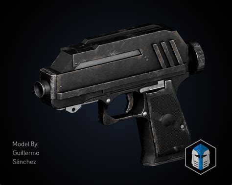 Clone Wars DC-17 Blaster Pistol - 3D Print Files – Galactic Armory