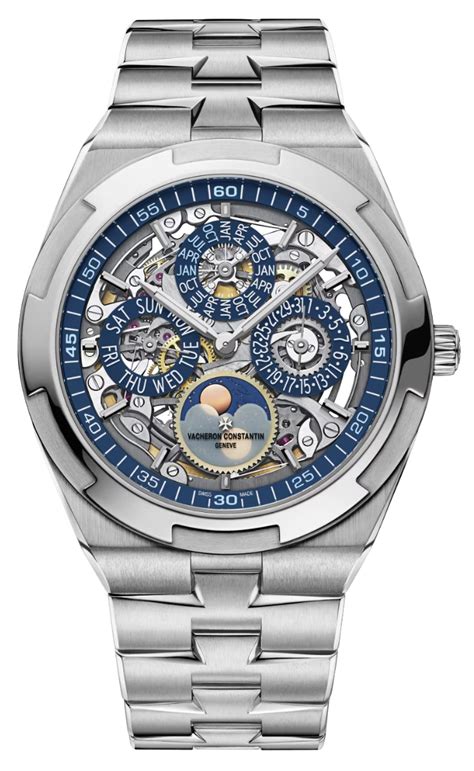 Overseas Ultra-Thin Skeletonized Perpetual Calendar | Vacheron ...