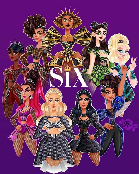 ️🧡💛💚 Six the Musical 💎💙💗🖤 —— @_jrichardnoel @millieoconnell @nataliemayparis @msleximcintosh ...