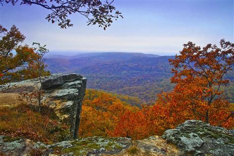 PaulMartinImage: Rim Trail at White Rock Mountain in Arkansas