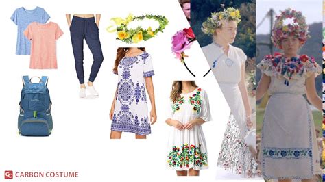 may queen crown midsommar flower dress Dani ardor midsommar cosplay ...