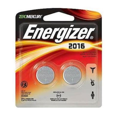 Energizer CR2016 / ECR2016 3V Lithium Primary Coin Cell Battery India ...