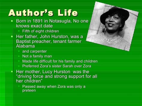 Zora Neale Hurston Ppt