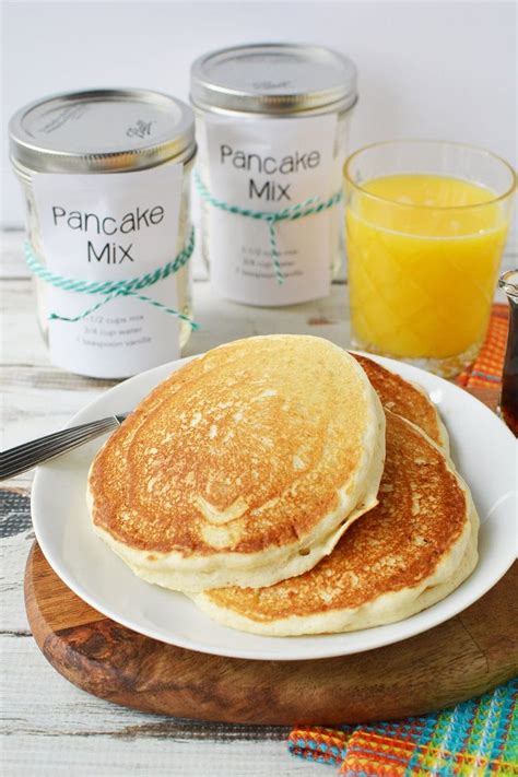 How to make homemade pancake mix to keep in your pantry. Make a large ...