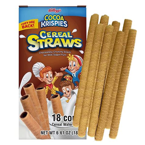 Cocoa Krispies Cereal Straws 5ct – Crowsnest Candy Company