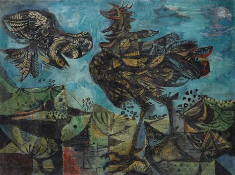 FEDERICO AGUILAR ALCUAZ (Filipino, 1932-2011) , Cockfight | Christie's