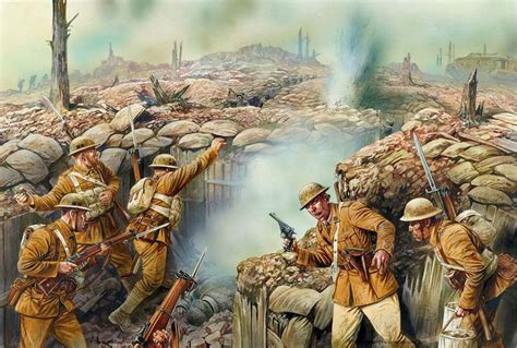 649 best WW1 War Art images on Pinterest | Military art, Military ...