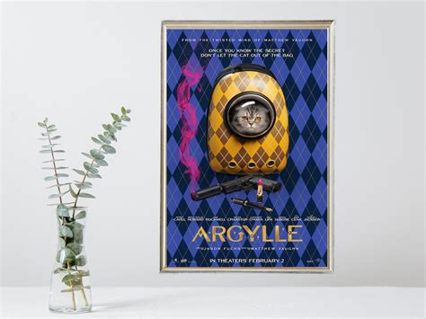 Argylle Movie Poster Vintage Movie Poster Limited Edition Collectible ...