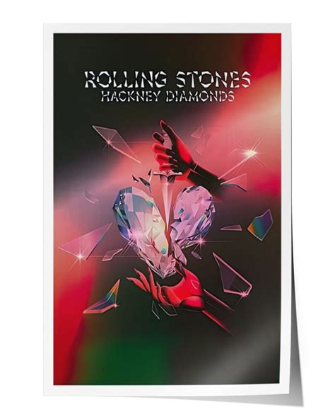 The Rolling Stones Hackney Diamonds 2023 Poster | Stars of Avon