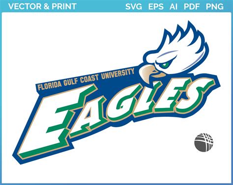 Fgcu Athletics Logo Clipart