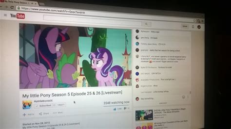 Watching MLP Season 5 Finale (2) by Mirai-Digi on DeviantArt