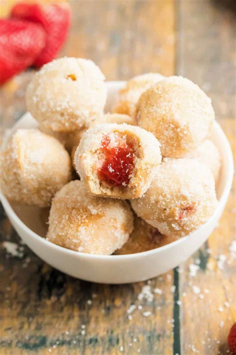 Jelly Filled Donut Holes — Recipes