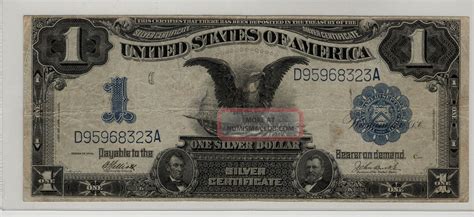 1899 Silver Certificate One Silver Dollar