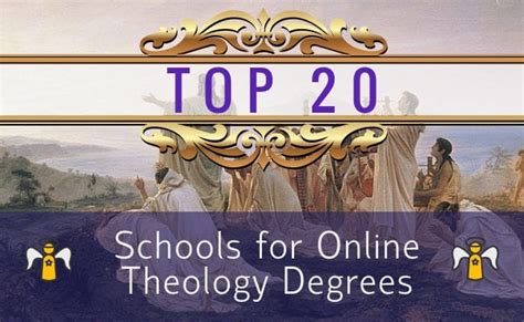 Top 20 Schools for Online Theology Degree Programs